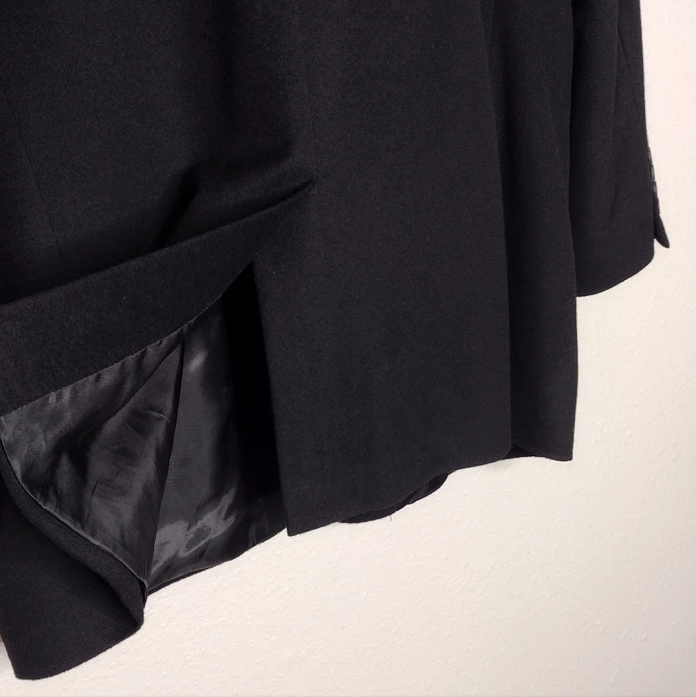 J. Crew Season Holiday 100% Cashmere Black Sport Coats Blazer Jacket Sz 46R